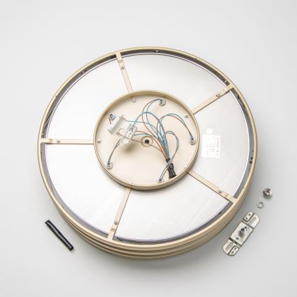 Brilagi - LED Plafoniera di cristallo VELURE 5xE14/40W/230V oro