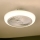 Brilagi - LED Plafoniera dimmerabile con ventilatore LED/30W/230V 3000-6500K bianco + telecomando