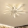 Brilagi - LED Plafoniera dimmerabile con ventilatore LED/50W/230V 3000-6500K bianco + telecomando