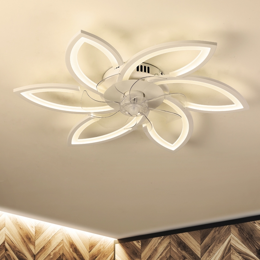 Brilagi - LED Plafoniera dimmerabile con ventilatore LED/50W/230V 3000-6500K bianco + telecomando