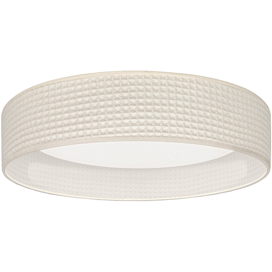 Brilagi - Plafoniera dimmerabile a LED VELVET SMARTIX STARS LED/36W/230V 3000-6000K Ø 55 cm crema Wi-Fi Tuya Beacon + telecomando