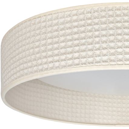 Brilagi - Plafoniera dimmerabile a LED VELVET SMARTIX STARS LED/36W/230V 3000-6000K Ø 55 cm crema Wi-Fi Tuya Beacon + telecomando