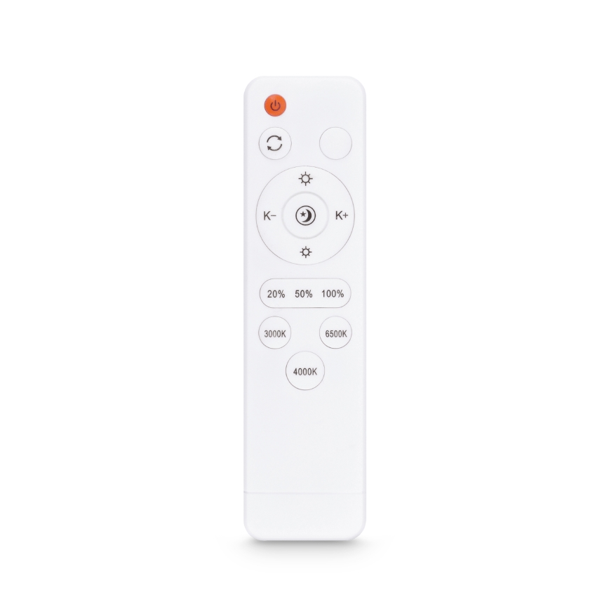 Brilagi - Plafoniera LED dimmerabile LUCIA LED/60W/230V 3000-6500K Ø 59 cm grigia + telecomando