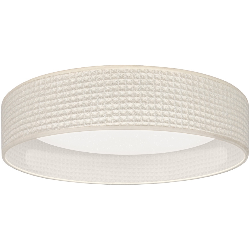 Brilagi - Plafoniera LED dimmerabile VELVET SMARTIX STARS LED/24W/230V 3000-6000K Ø 45 cm colore crema Wi‑Fi Tuya Beacon + telecomando