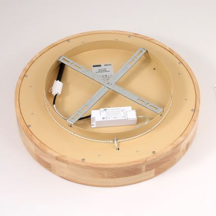 Brilagi - Plafoniera LED FALCON WOOD LED/30W/230V 3000/4000/6000K Ø 45 cm in legno