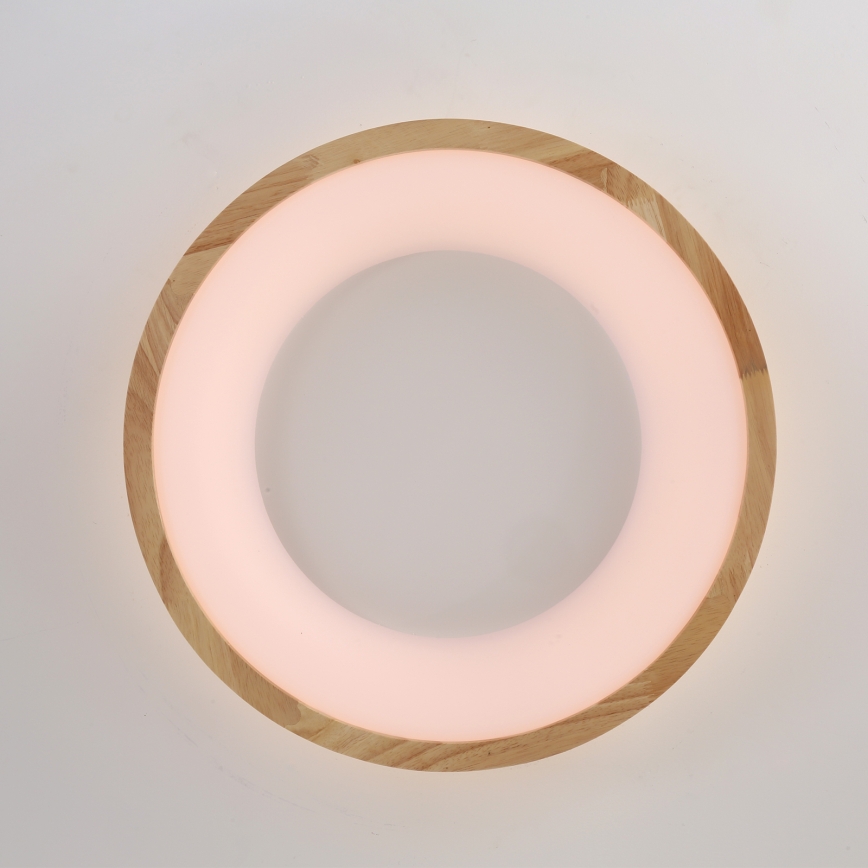 Brilagi - Plafoniera LED FALCON WOOD LED/30W/230V 3000/4000/6000K Ø 45 cm legno