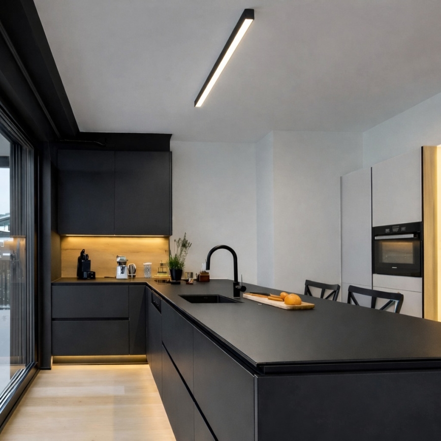 Brilagi - Lampada LED da soffitto o a sospensione SYNODICO LED/30W/230V 4000K nero