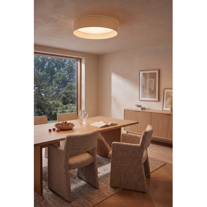 Brilagi - Plafoniera VELVET SIMPLE LED/24W/230V 3000K Ø 45 cm crema
