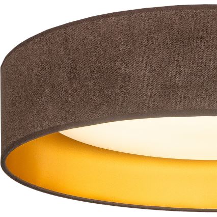 Brilagi - Plafoniera LED VELVET SIMPLE LED/24W/230V 3000K Ø 45 cm marrone/oro