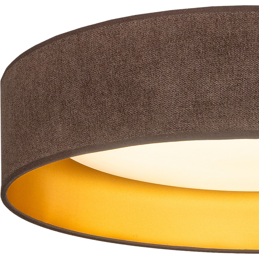 Brilagi - Plafoniera LED VELVET SIMPLE LED/24W/230V 3000K Ø 45 cm marrone/oro