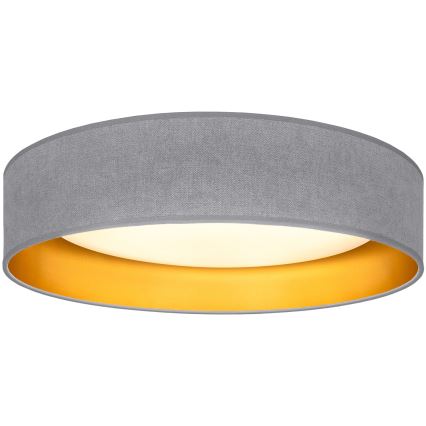 Brilagi - Plafoniera LED VELVET SIMPLE LED/36W/230V 3000K Ø 55 cm grigio/oro