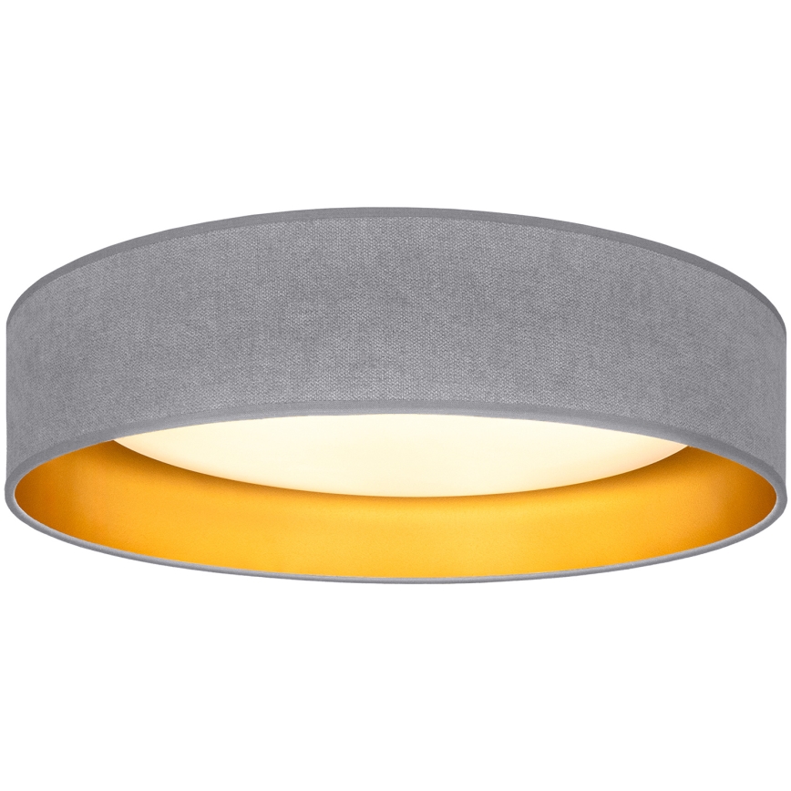 Brilagi - Plafoniera LED VELVET SIMPLE LED/36W/230V 3000K Ø 55 cm grigio/oro