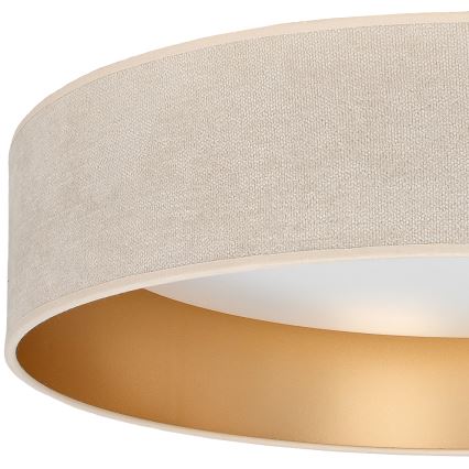 Brilagi - Plafoniera LED VELVET VARI LED/24W/230V 3000/4000/6500K Ø 45 cm crema/oro