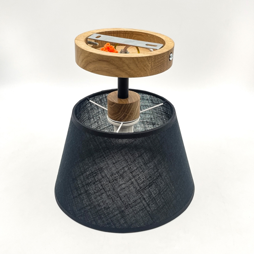 Brilagi - LED  Plafonnier ANTHONY 1xE14/60W/230V chêne/noir