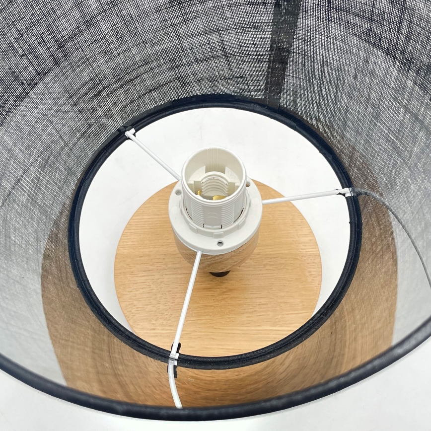 Brilagi - LED  Plafonnier ANTHONY 1xE14/60W/230V chêne/noir
