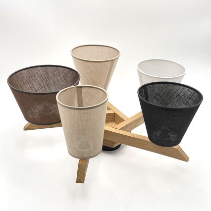 Brilagi - LED  Plafonnier ANTHONY 5xE14/40W/230V chêne