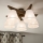 Brilagi - LED  Plafonnier ANTHONY 5xE14/40W/230V chêne noyer/blanc