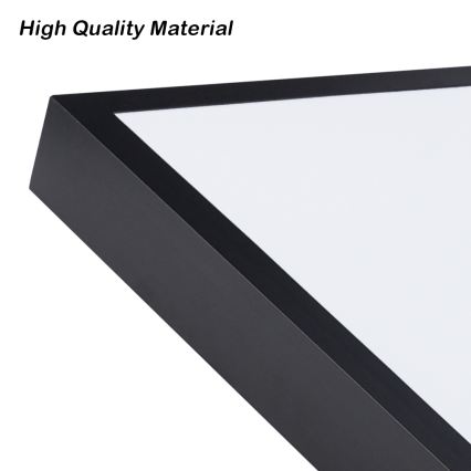 Brilagi - Plafonnier LED pour salle de bains FRAME LED/96W/230V 120x60 cm 3000/4000/6000K IP44 noir