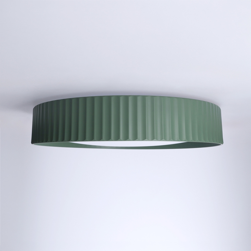Brilagi - Plafonnier LED dimmable LUCIA LED/48W/230V 3000-6500K Ø 41 cm vert + télécommande