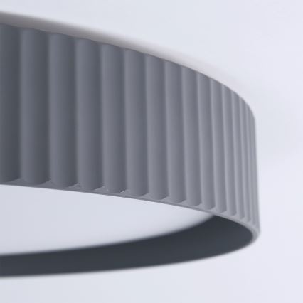 Brilagi - Plafonnier LED dimmable LUCIA LED/60W/230V 3000-6500K Ø 59 cm gris + télécommande