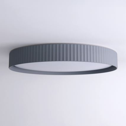 Brilagi - Plafonnier LED dimmable LUCIA LED/60W/230V 3000-6500K Ø 59 cm gris + télécommande