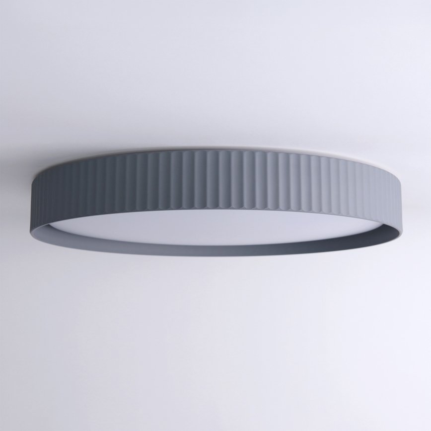 Brilagi - Plafonnier LED dimmable LUCIA LED/60W/230V 3000-6500K Ø 59 cm gris + télécommande