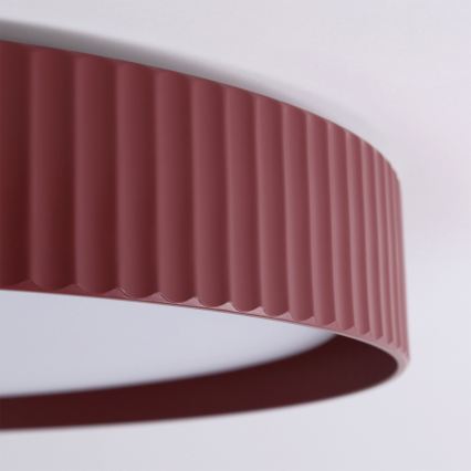Brilagi - Plafonnier LED dimmable LUCIA LED/60W/230V 3000-6500K Ø 59 cm rouge + télécommande