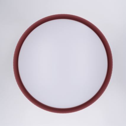 Brilagi - Plafonnier LED dimmable LUCIA LED/60W/230V 3000-6500K Ø 59 cm rouge + télécommande