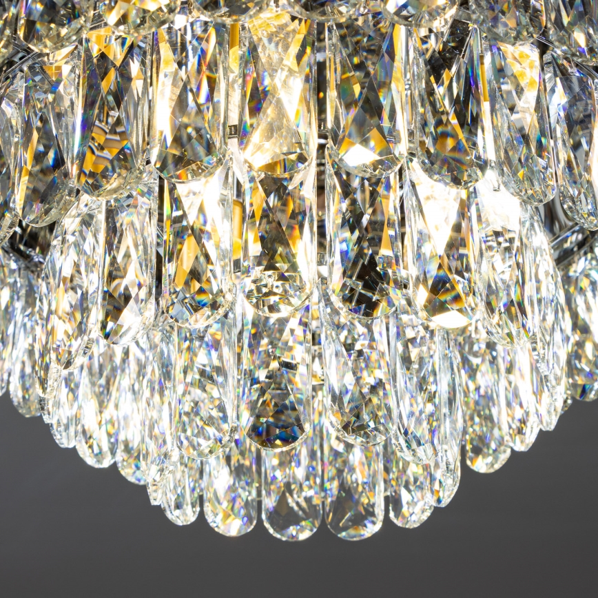 Brilagi - LED Plafonnier en cristal VELURE 5xE14/40W/230V doré