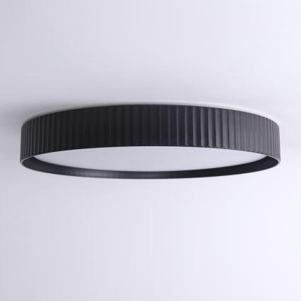 Brilagi - plafonnier LED dimmable LUCIA LED/60W/230V 3000-6500K Ø 59 cm noir + télécommande