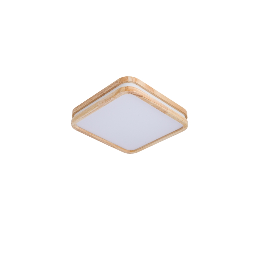 Brilagi - Plafonnier LED MOLINA SQUARE LED/32W/230V 3000/4000/6000K chêne 30x30 cm