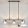 Brilagi - LED RGB+CCT dimmbare Pendelleuchte an Stahlseil AURA LUX 3xGX53/14W/230V 2700-6500K Wi-Fi Tuya schwarz/rauchfarben