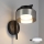Brilagi - LED RGB+CCT dimmbare Wandleuchte AURA LUX 1xGX53/14W/230V 2700-6500K Wi-Fi Tuya schwarz/rauchfarben