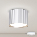 Brilagi - LED RGB+CCT dimmbarer Einbau-Spot STRIPY 1xGX53/14W/230V 2700-6500K Wi-Fi Tuya silber