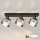 Brilagi - LED RGB+CCT dimmbarer Einbaustrahler AURA LUX 3xGX53/14W/230V 2700-6500K Wi-Fi Tuya schwarz/rauchfarben