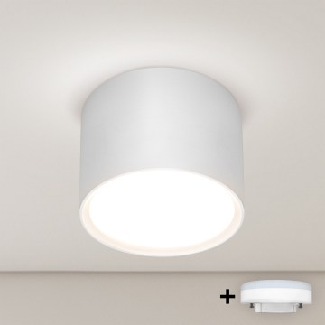 Brilagi - LED RGB+CCT dimmbarer Einbaustrahler SMOOTH 1xGX53/14W/230V 2700-6500K Wi-Fi Tuya weiß