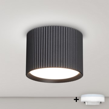 BRILAGI - LED RGB+CCT dimmbarer Einbaustrahler STRIPY 1xGX53/14W/230V 60x82 mm 2700-6500K Wi-Fi Tuya schwarz