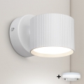 Brilagi - LED RGB+CCT dimmbarer Wandspot STRIPY 1xGX53/14W/230V 2700-6500K Wi-Fi Tuya weiß
