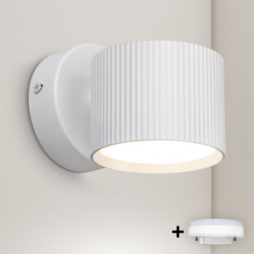 Brilagi - LED RGB+CCT dimmbarer Wandspot STRIPY 1xGX53/14W/230V 2700-6500K Wi-Fi Tuya weiß