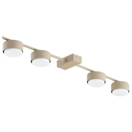 BRILAGI - Spot LED RGB+CCT dimmable MONO 4xGX53/14W/230V 2700-6500K Wi-Fi Tuya beige