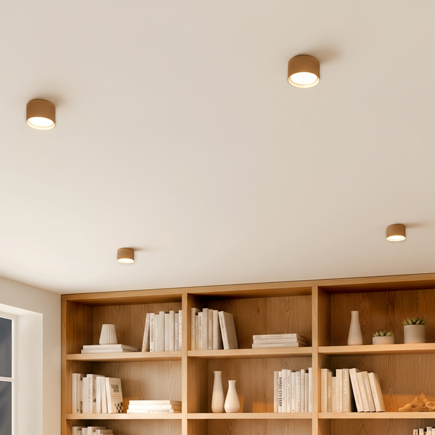 Brilagi - LED RGB+CCT dimmbarer Einbaustrahler SMOOTH 1xGX53/14W/230V 2700-6500K Wi-Fi Tuya beige