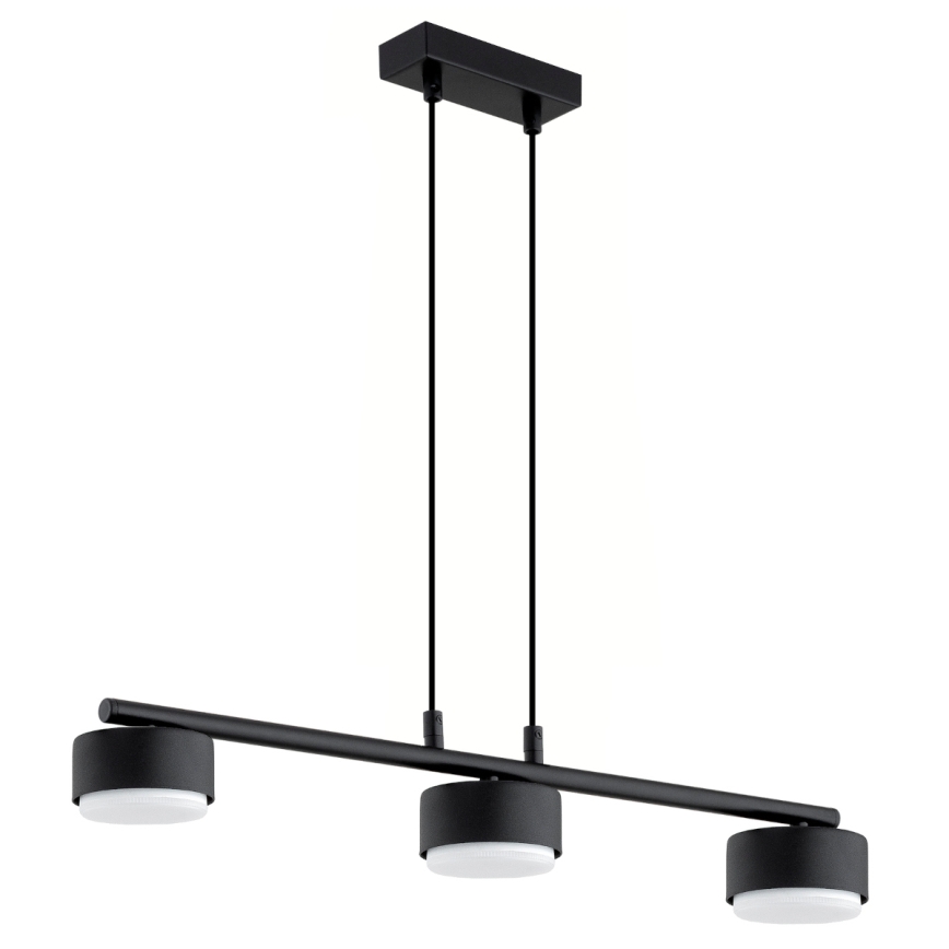 Brilagi - LED RGB+CCT dimmbare Pendelleuchte an Kabel MONO 3xGX53/14W/230V 2700-6500K Wi-Fi Tuya schwarz