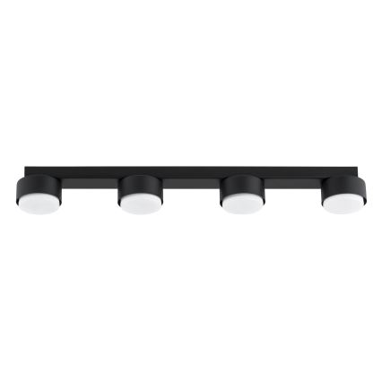 Brilagi - LED RGB+CCT dimmbarer Einbaustrahler MONO 4xGX53/14W/230V 2700-6500K Wi-Fi Tuya schwarz