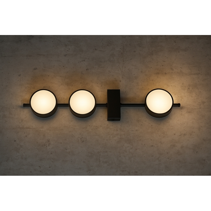 Brilagi - LED RGB+CCT dimmbarer Deckenspot MONO 3xGX53/14W/230V 2700-6500K Wi-Fi Tuya schwarz