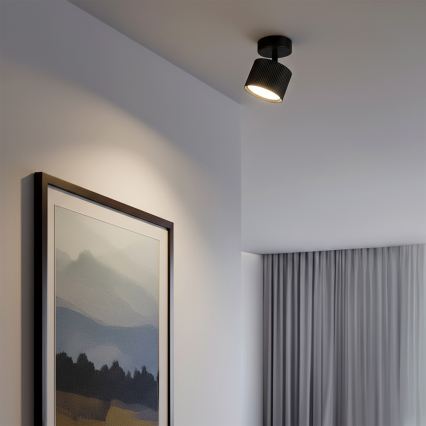Brilagi - Dimmbarer LED-Spot RGB+CCT STRIPY 1xGX53/14W/230V 2700-6500K Wi-Fi Tuya schwarz