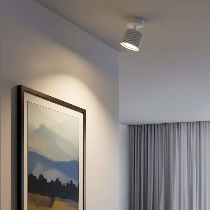 Brilagi - Faretto LED RGB+CCT dimmerabile STRIPY 1xGX53/14W/230V 2700-6500K Wi-Fi Tuya bianco