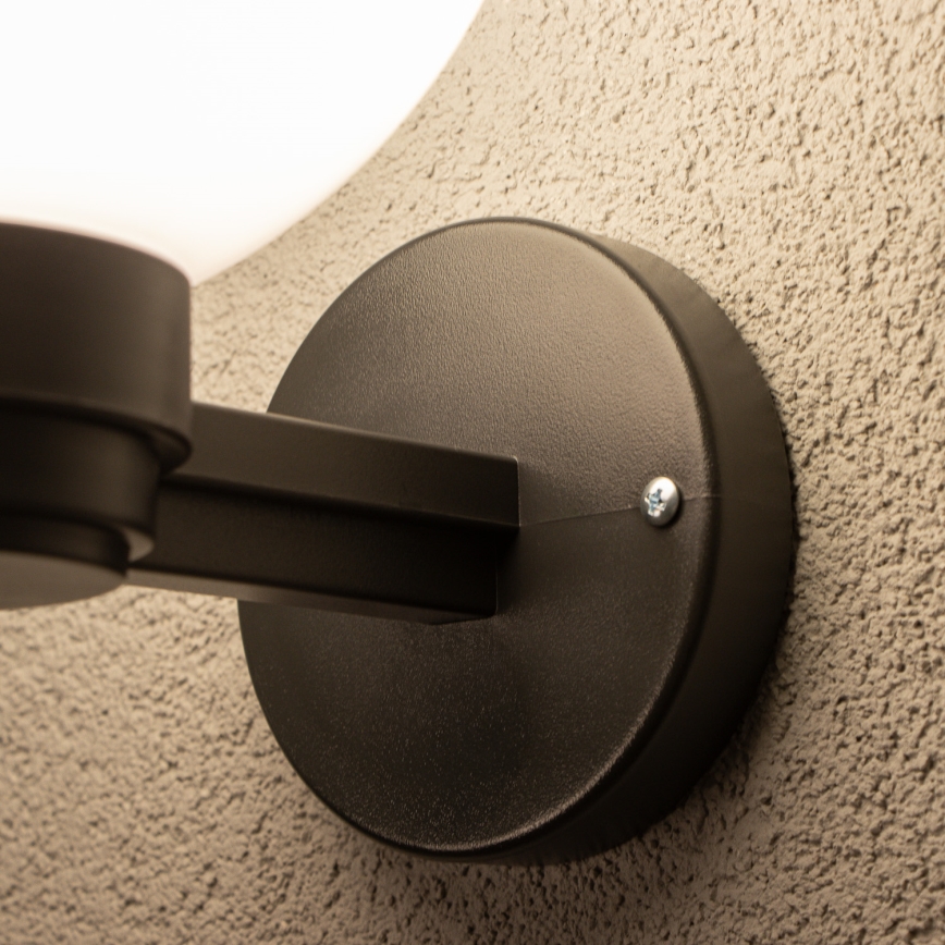 BRILAGI - Applique da esterno dimmerabile LED RGBW HARBOR 1xE27/12W/230V 2700-6500K IP33 nero/bianco
