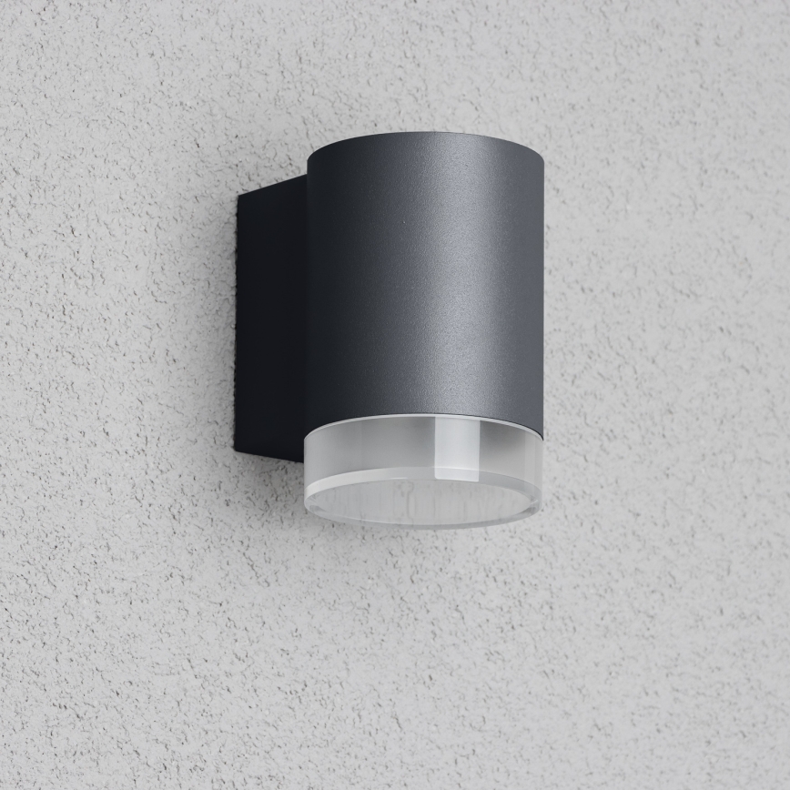Brilagi - Applique da esterno LED RGBW dimmerabile MATERA 1xGU10/4,8W/230V 3000K IP54 antracite + telecomando