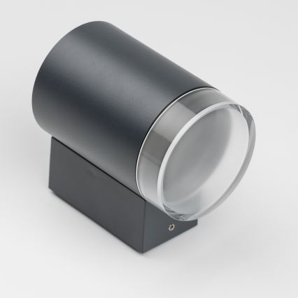 Brilagi - Applique da esterno LED RGBW dimmerabile MATERA 1xGU10/4,8W/230V 3000K IP54 antracite + telecomando