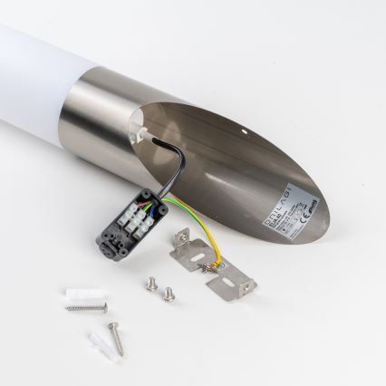 BRILAGI - Applique murale extérieure LED RGBW dimmable ELIA 1xE27/6,5W/230V 2700-6500K IP44 Wi-Fi chrome mat